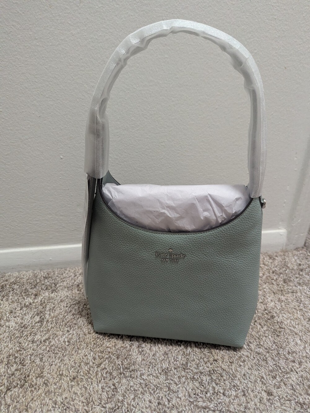 kate spade Pebbled Mint Green Shoulder Bag